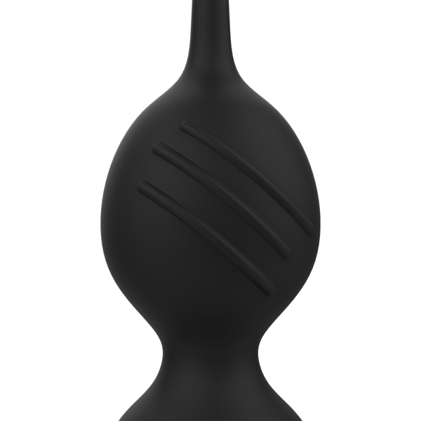 Nisha bolas kegel recargables vibradoras negro