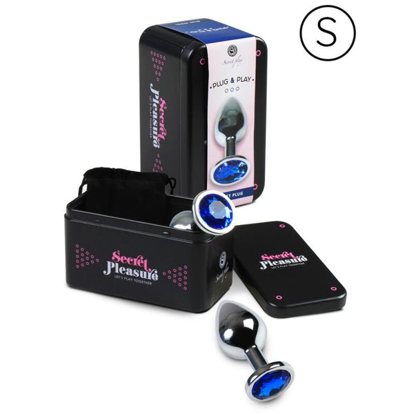 Secretplay anal plug azul s