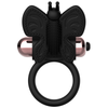 Anillo vibrador para el pene Butterfly negro y dorado