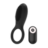 Anillo vibrador control remoto recargable negro gold