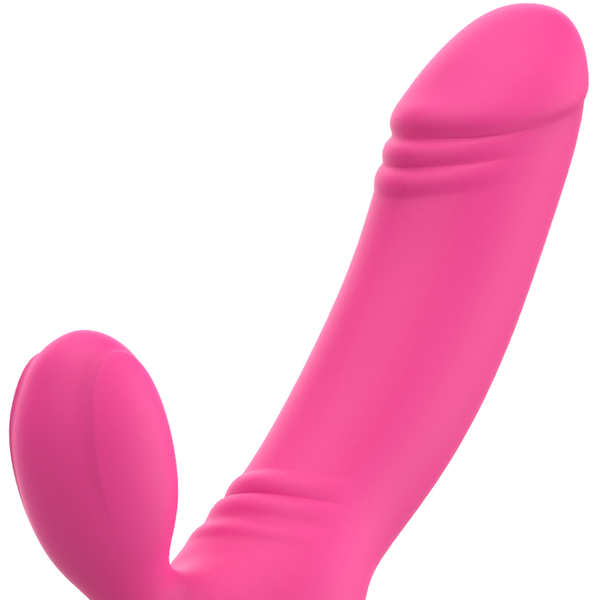 Bix vibrador doble estimulación xmas edition rosa