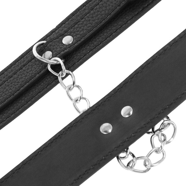 Darkness esposas leather negro textura