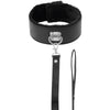 Darkness collar forrado con cadena titanium