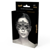 Coquette antifaz encaje negro ancho