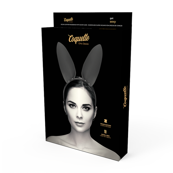 Coquette diadema con orejas de conejo