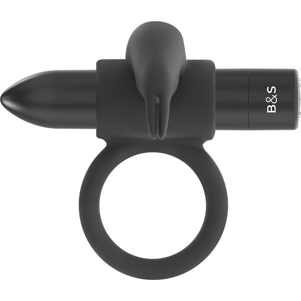 Anillo vibrador Burton 10 modos vibración negro