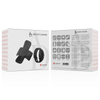 Vibrador para bragas Anne's Pleasure compatible con WatchMe negro