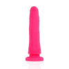 Deltaclub dildo realista rosa silicona medica 17 cm o 3 cm