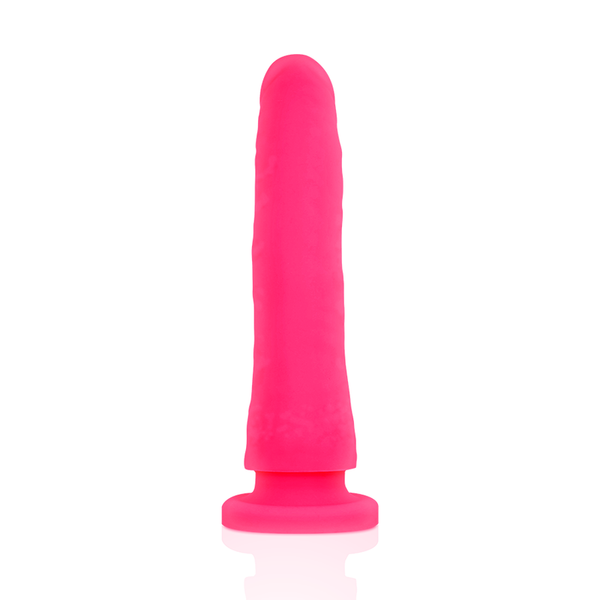 Deltaclub dildo realista rosa silicona medica 17 cm o 3 cm