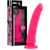 Deltaclub dildo realista rosa silicona medica 17 cm o 3 cm