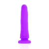 Deltaclub dildo realista lila silicona medica 17 cm o 3 cm