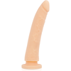 Deltaclub dildo realista natural silicona medica 23 cm o 4.5 cm