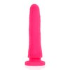 Deltaclub toys dildo con arnes rosa silicona medica 20 cm o 4 cm