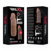 Virilxl extensión de pene liquid silicone v5 marrón