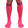 Macho calcetines largos talla única azul