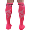 Macho calcetines largos talla única azul