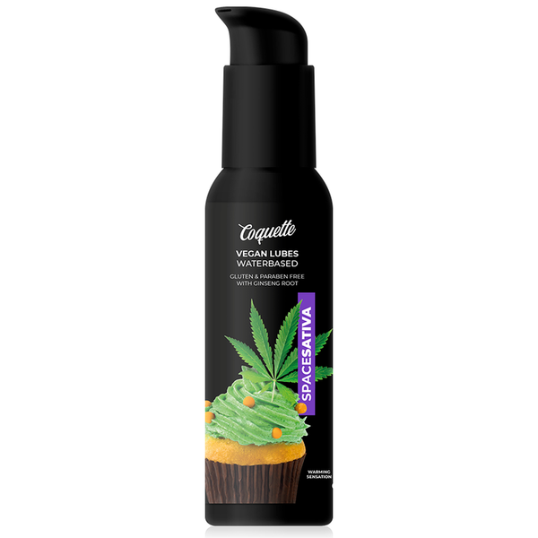 Coquette premium experience lubricante vegano space sativa 100 ml