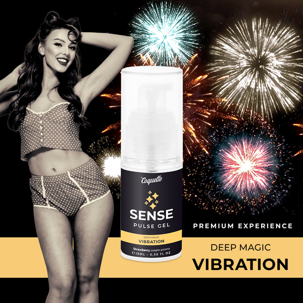 Coquette pulse gel fresa vibración liquida premium 15ml