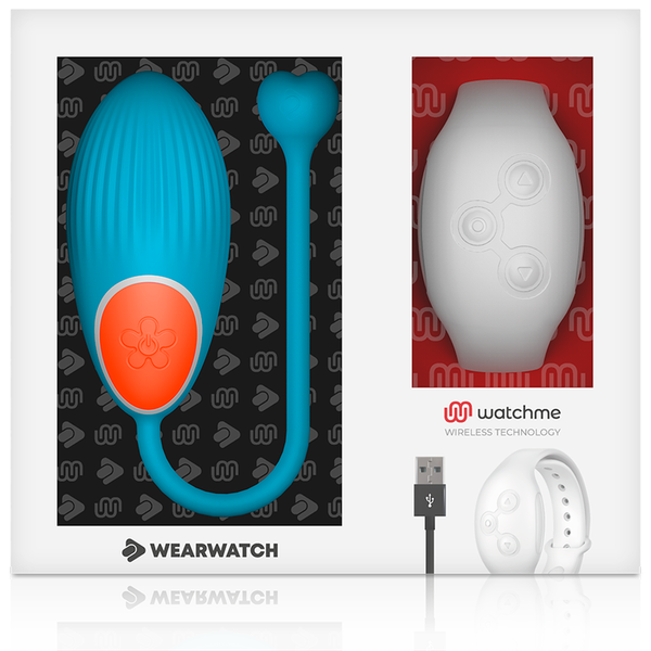 Wearwatch huevo control remoto technology watchme azul niveo
