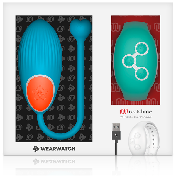 Wearwatch huevo control remoto technology watchme azul aguamarina