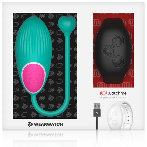 Wearwatch huevo control remoto technology watchme agua marina azabache