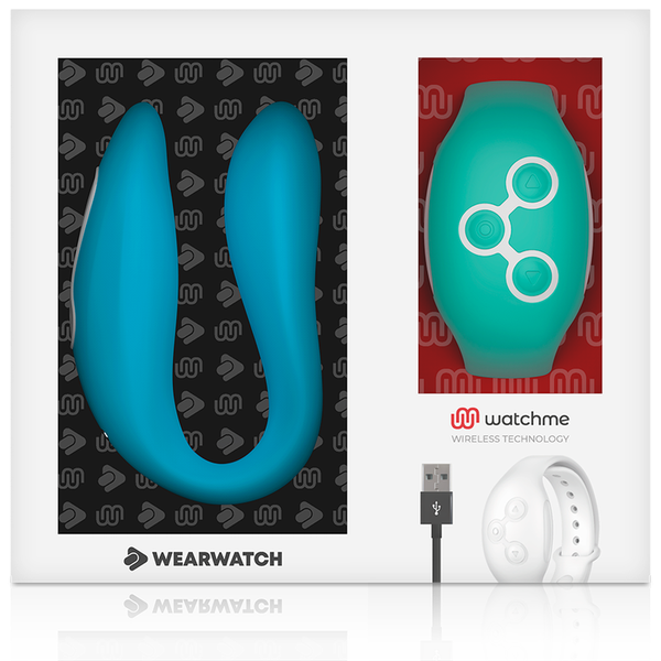 Vibrador dual technology watchme añil agua marina