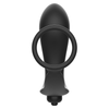 Vibrador con anillo pene plug anal