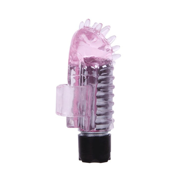 Mini vibrador dedo silicona