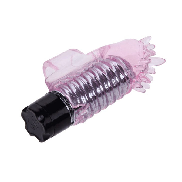 Mini vibrador dedo silicona