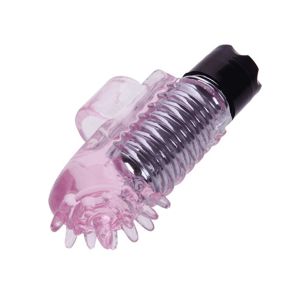 Mini vibrador dedo silicona
