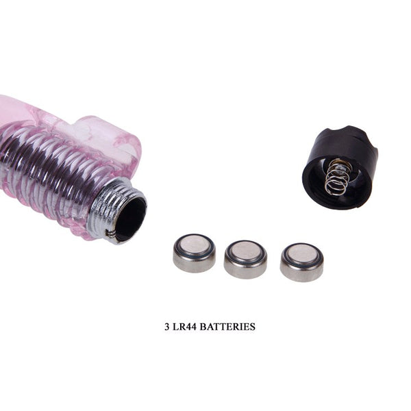 Mini vibrador dedo silicona