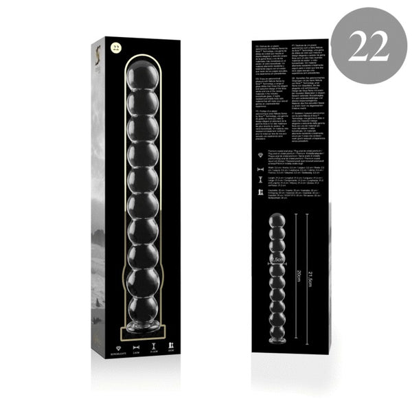 Nebula modelo 22 dildo cristal rosa 21.5 cm o 2.5 cm