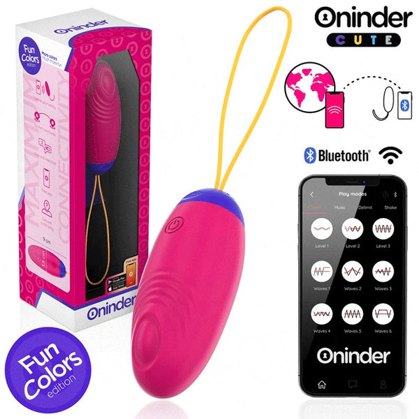Oninder love pleasure huevo vibro wave tapping silicona app mundial gratuita